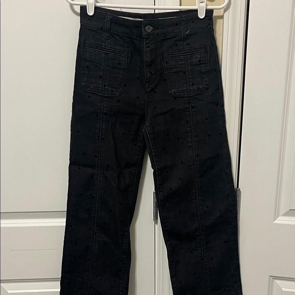 Pilco Black Polka Dot Women's Jeans